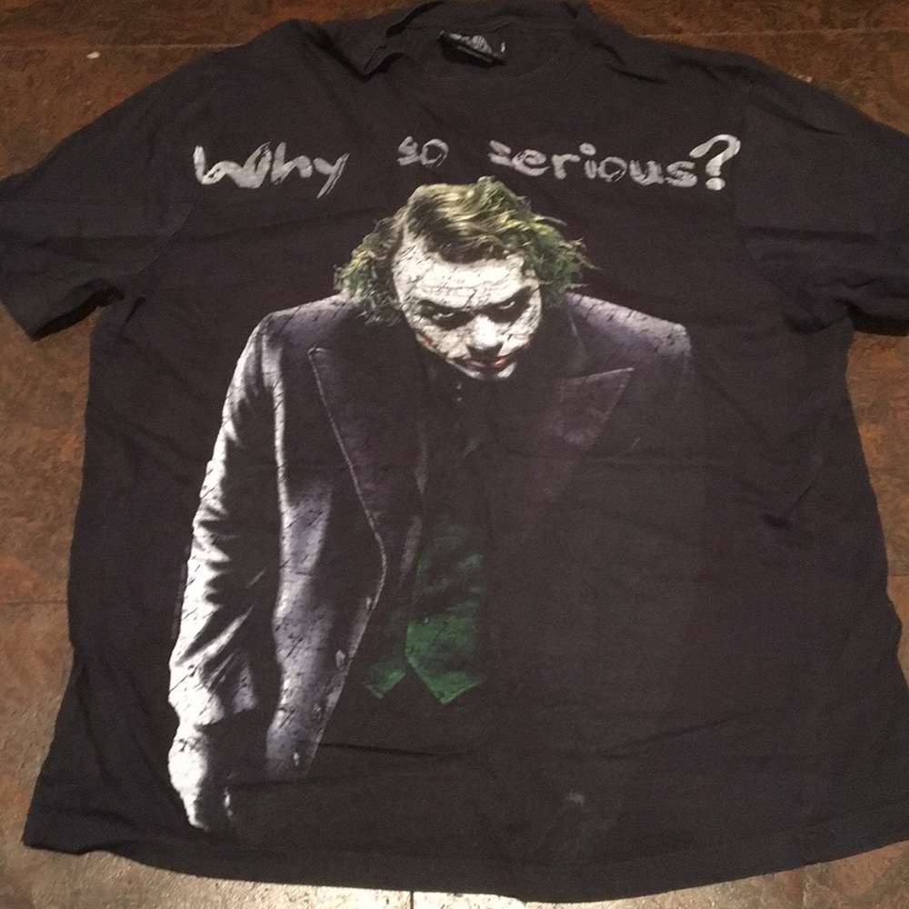 Heath ledger Joker shirt